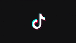 Tiktok Logo Neon Galaxy GIF