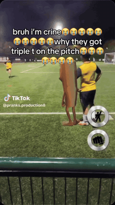 TikTok Man Holding Sandwich GIF