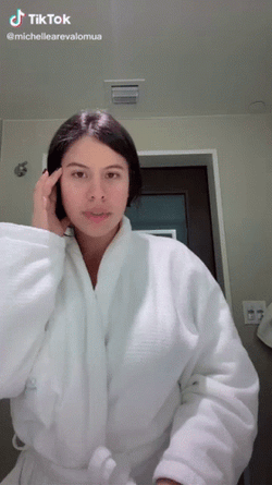 Tiktok Pretty Face Transition  GIF