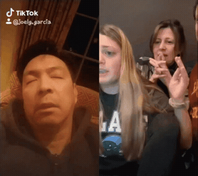 TikTok Video Of Man And Woman GIF