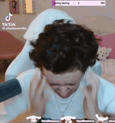 TikTok Video Person With Testing Notification GIF