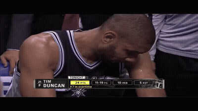 Tim Duncan Sitting Down GIF