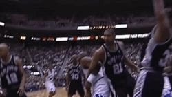 Tim Duncan Spurs NBA Game GIF
