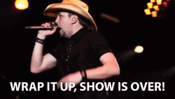 Tim McGraw Wrap It Up Show Is Over GIF