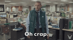 Tim Robinson Dumbfounded Cursing GIF