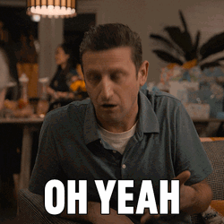 Tim Robinson Nodding Oh Yeah GIF