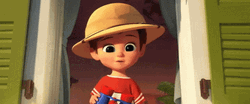 Tim Searching On Telescope Boss Baby GIF