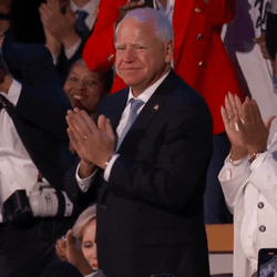 Tim Walz Bow Down GIF