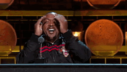 Timbaland Touching His Head GIF