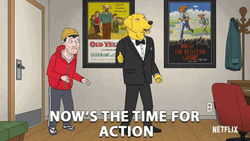 Time For Action Todd Chavez Bojack Horseman GIF
