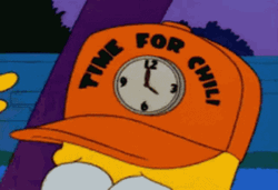 Time For Chili Simpsons GIF