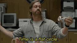 Time Is A Flat Circle Detective Matthew McConaughey GIF