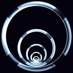 Time Is A Flat Circle Loop Circle GIF