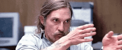 Time Is A Flat Circle Matthew McConaughey Acting GIF