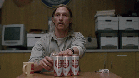 Time Is A Flat Circle Matthew McConaughey GIF