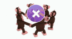 Time Is A Flat Circle Monkey Spinning GIF