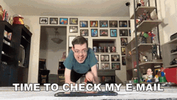 Time To Check My Email GIF