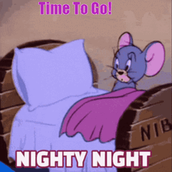 Time To Go Night Night Nibbles GIF
