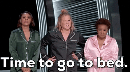 Time To Go To Bed Ladies GIF