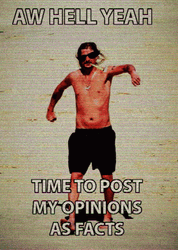 Time To Post Kid Rock's Opinions As Fact GIF