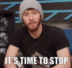 Time To Stop Talk To The Hand GIF