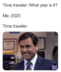 Time Traveler Meme GIF