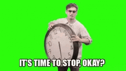 Times Up Angry Man GIF