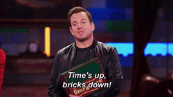 Times Up LEGO Masters GIF