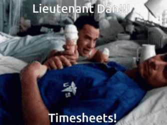 Timesheet Forrest Gump Giving Ice Cream GIF