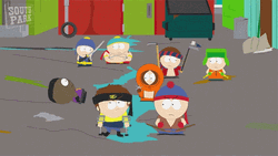 Timmy Playing With His Friends South Park GIF
