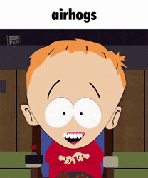 Timmy South Park Airhogs GIF