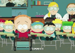 Timmy South Park Classroom GIF