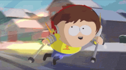Timmy South Park Flying GIF
