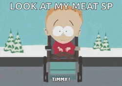 Timmy South Park Look At My Meat GIF