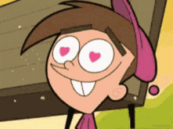 Timmy Turner Heart Eyes GIF