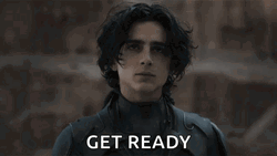 Timothée Chalamet Get Ready GIF