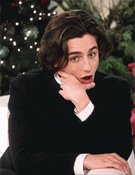 Timothée Chalamet OMG GIF