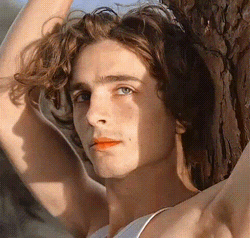 Timothée Chalamet Peaches GIF