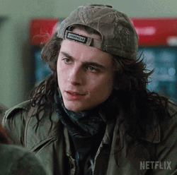 Timothée Chalamet Stare Yule GIF