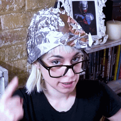 Tin Foil Hat New Youtube Fashion GIF