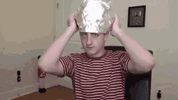 Tin Hat Danny Gonzales Shout GIF