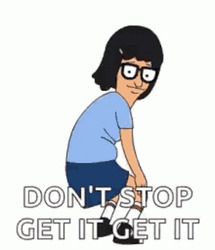 Tina Belcher Cant Stop Wont Stop GIF