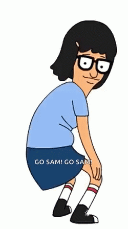 Tina Belcher Dancing Go Sam GIF