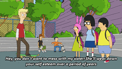 Tina Belcher Don't Mess Sister GIF