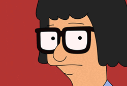 Tina Belcher Hangover Math GIF
