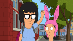 Tina Belcher Hit Louise GIF