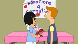 Tina Belcher Jimmy Kiss GIF