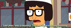 Tina Belcher Mummy GIF