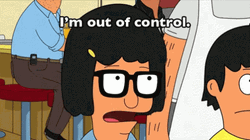 Tina Belcher Out Of Control GIF