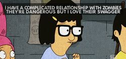 Tina Belcher Zombies GIF